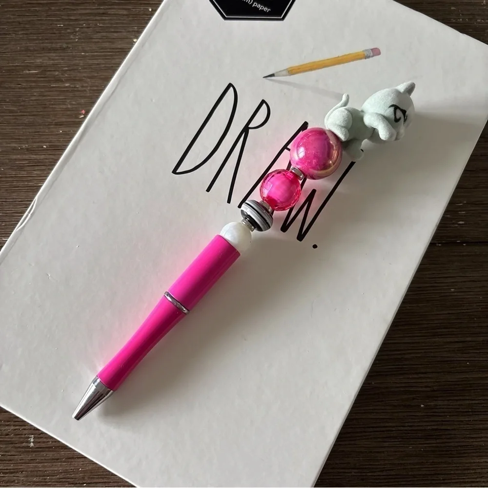 Kitty in my Pocket: Bandit American Shorthair Cat handmade pen